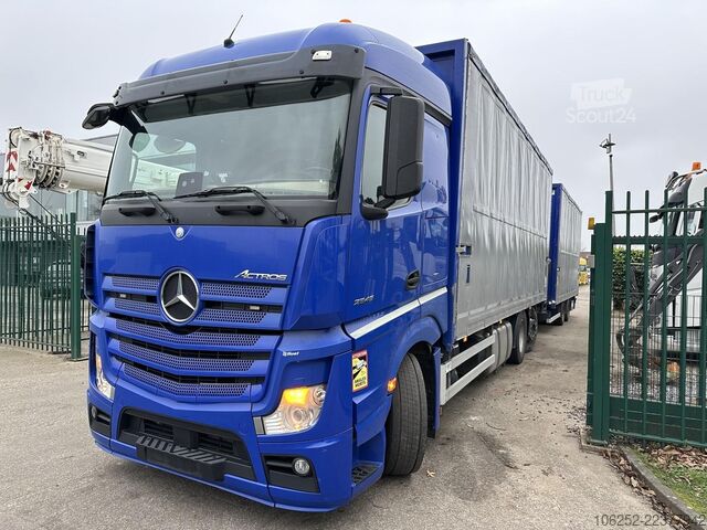  Mercedes-Benz Actros 2645 6x2 105m³ JUMBO + RETARDER + CRANE ...