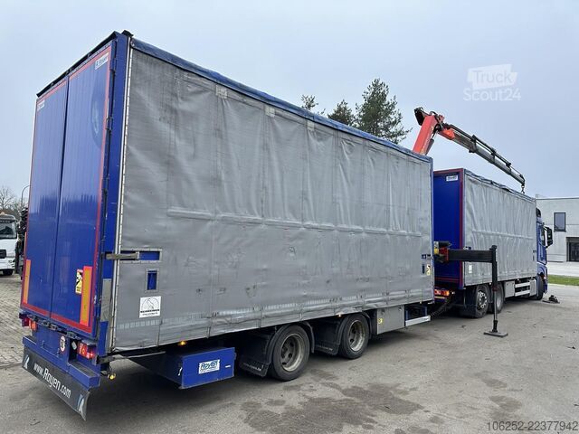 Автокран Mercedes-Benz Actros 2645 6x2 105m³ JUMBO + RETARDER + CRANE ...