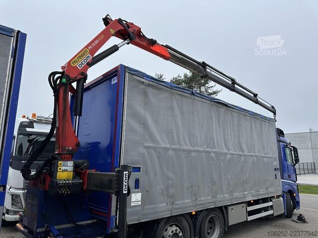 Автокран Mercedes-Benz Actros 2645 6x2 105m³ JUMBO + RETARDER + CRANE ...