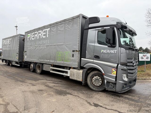  Mercedes-Benz ACTROS 2645 6x2 105m³ JUMBO + CRANE PALFINGER P...