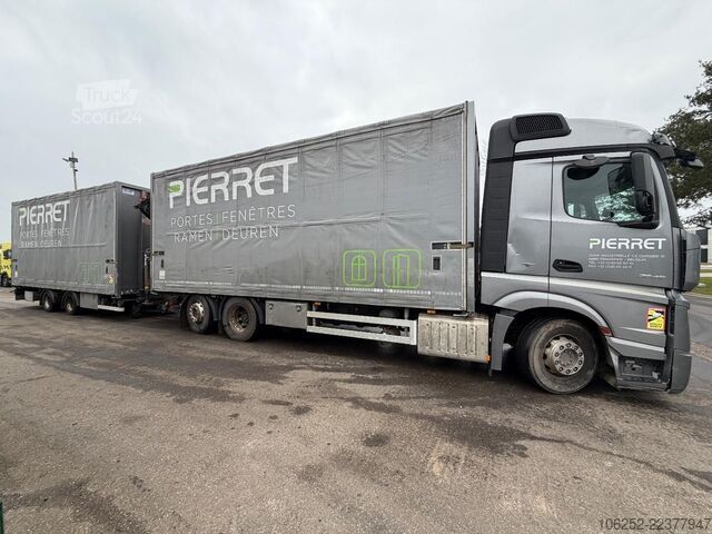 Autogru Mercedes-Benz ACTROS 2645 6x2 105m³ JUMBO + CRANE PALFINGER P...