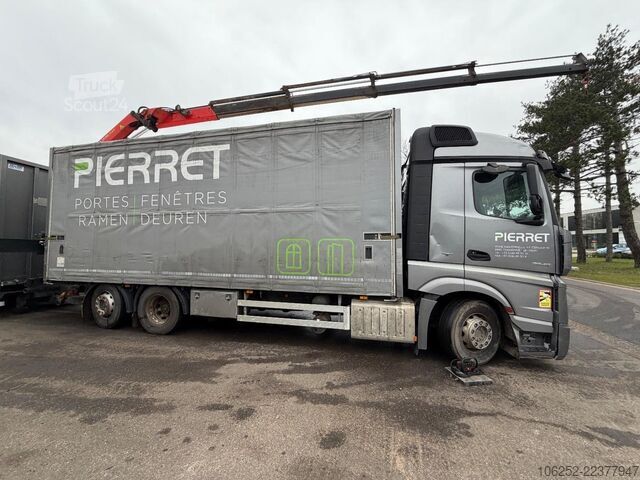 Autogru Mercedes-Benz ACTROS 2645 6x2 105m³ JUMBO + CRANE PALFINGER P...