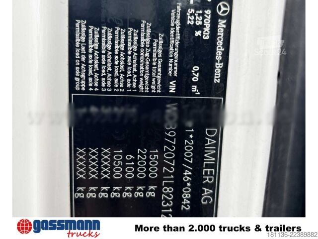 Spezial-LKW Mercedes-Benz Atego 1522 K 4x2, Winterdienstausstattung