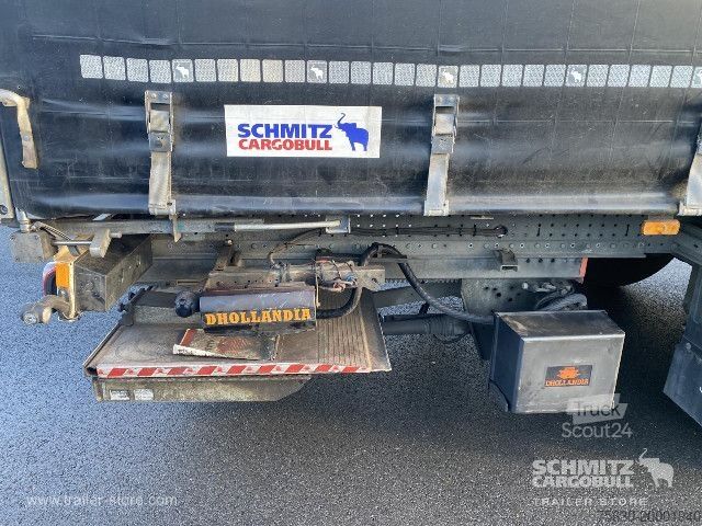 Open oplegger met zeil Schmitz Cargobull Semitrailer Curtainsider Standard Hayon