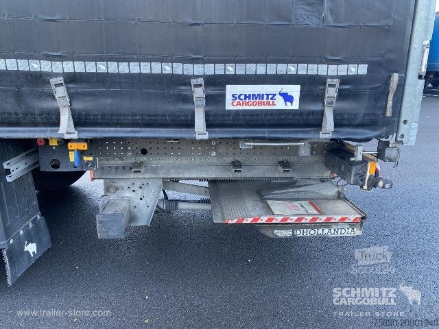 Open oplegger met zeil Schmitz Cargobull Semitrailer Curtainsider Standard Hayon