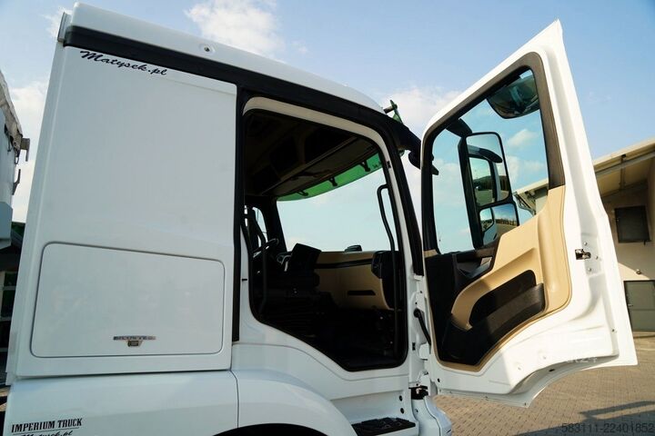 Platformas kravas automašīna ar tentu MERCEDES-BENZ ACTROS 2543 / RUCHOMA POD?OGA / WALKING FLOOR /