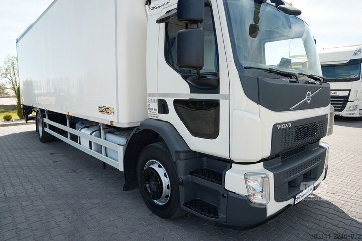 Рефрижераторний вантажівка VOLVO FE 280 / 4x2 / CH?ODNIA / CARRIER SUPRA 1250 MT