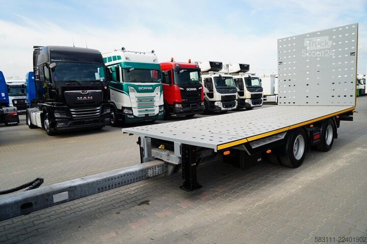 Automašīnu pārvadātājs DAF XF 480 / ZESTAW TANDEM LAWETA  / 15 ,6 M / SSC /