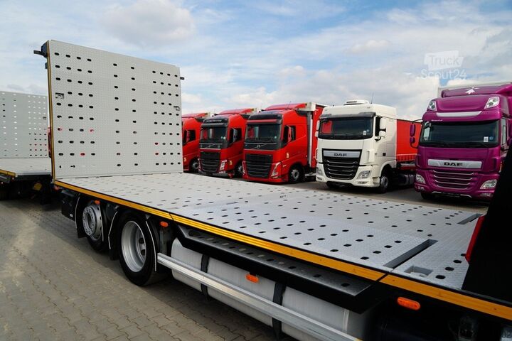 Automašīnu pārvadātājs DAF XF 480 / ZESTAW TANDEM LAWETA  / 15 ,6 M / SSC /