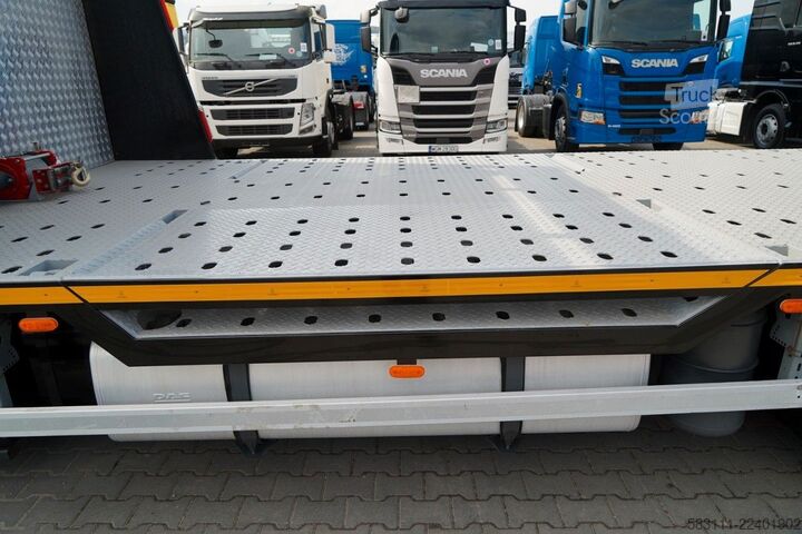 Automašīnu pārvadātājs DAF XF 480 / ZESTAW TANDEM LAWETA  / 15 ,6 M / SSC /