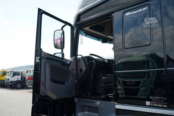 Automašīnu pārvadātājs DAF XF 480 / ZESTAW TANDEM LAWETA  / 15 ,6 M / SSC /