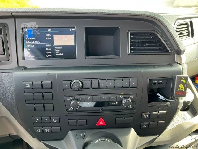 Three-sided tipper truck MAN TGS 26.480 6x4 Krankipper Fassi F195.A.2.24