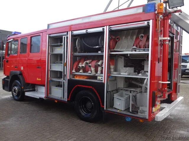 Fire engine MAN 14.284 zieglerpump 2000liter watertank