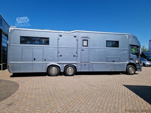 Транспорт на коне Mercedes-Benz Antos Occasion paardenwagen AKX 6 paarden plus ...
