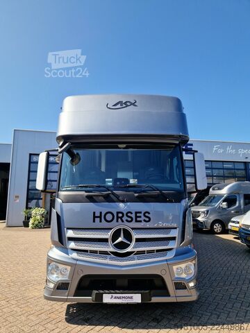 Транспорт на коне Mercedes-Benz Antos Occasion paardenwagen AKX 6 paarden plus ...