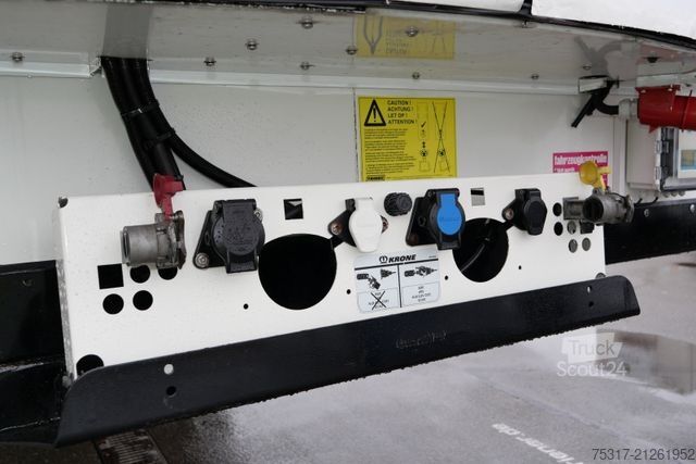 Hűtő félpótkocsi KRONE SZR 20 /CITY /TRIDEC LENK/ LBW 2000 kg/ SLXi200