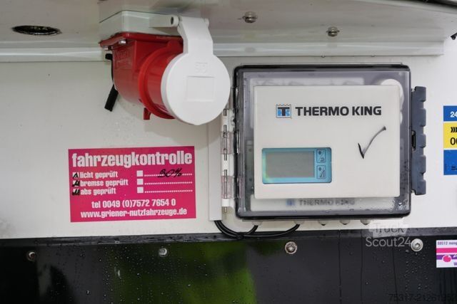 Hűtő félpótkocsi KRONE SZR 20 /CITY /TRIDEC LENK/ LBW 2000 kg/ SLXi200