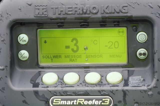 Hűtő félpótkocsi KRONE SZR 20 /CITY /TRIDEC LENK/ LBW 2000 kg/ SLXi200