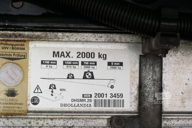 Hűtő félpótkocsi KRONE SZR 20 /CITY /TRIDEC LENK/ LBW 2000 kg/ SLXi200