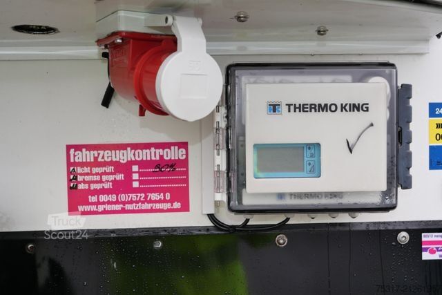 Hűtő félpótkocsi KRONE SZR 20 /CITY /TRIDEC LENK/ LBW 2000 kg/ SLXi200