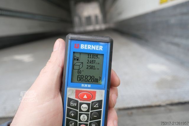 Hűtő félpótkocsi KRONE SZR 20 /CITY /TRIDEC LENK/ LBW 2000 kg/ SLXi200