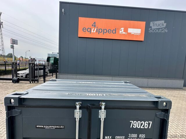 حاوية Shanghai Shengji NEW 4FT DV container / RAL 7016 (anthracite grey)