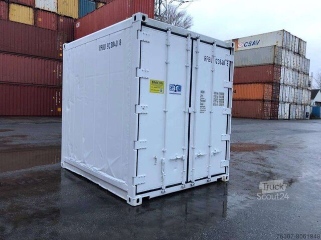 Container isotermico  10 Fuß High Cube Kühlcontainer