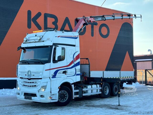 Открытое тело Mercedes-Benz Actros 2551 6x2 HMF 1920 YEAR 2020 ! / PLATFORM...