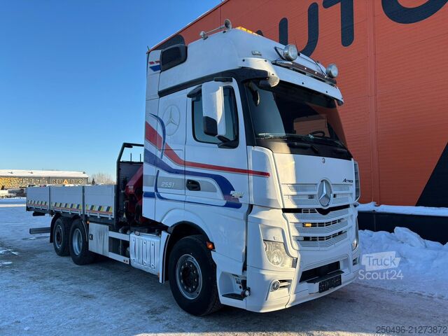 Открытое тело Mercedes-Benz Actros 2551 6x2 HMF 1920 YEAR 2020 ! / PLATFORM...