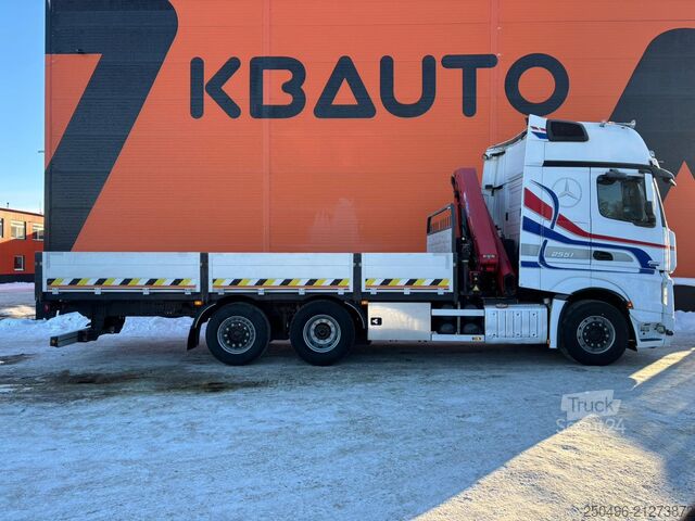 Открытое тело Mercedes-Benz Actros 2551 6x2 HMF 1920 YEAR 2020 ! / PLATFORM...