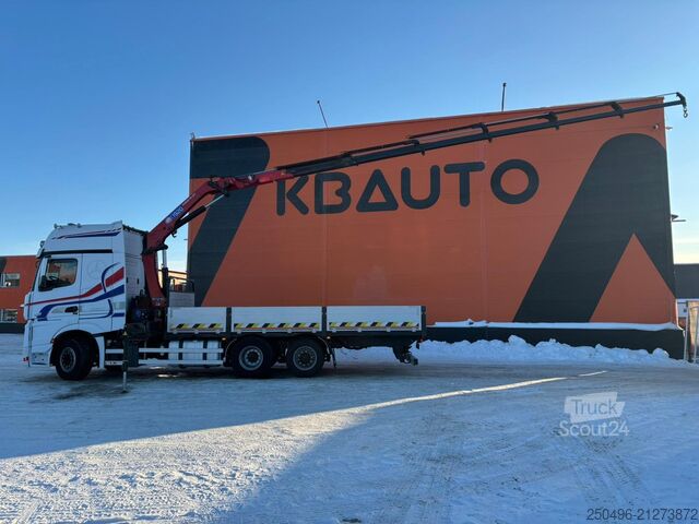 Открытое тело Mercedes-Benz Actros 2551 6x2 HMF 1920 YEAR 2020 ! / PLATFORM...