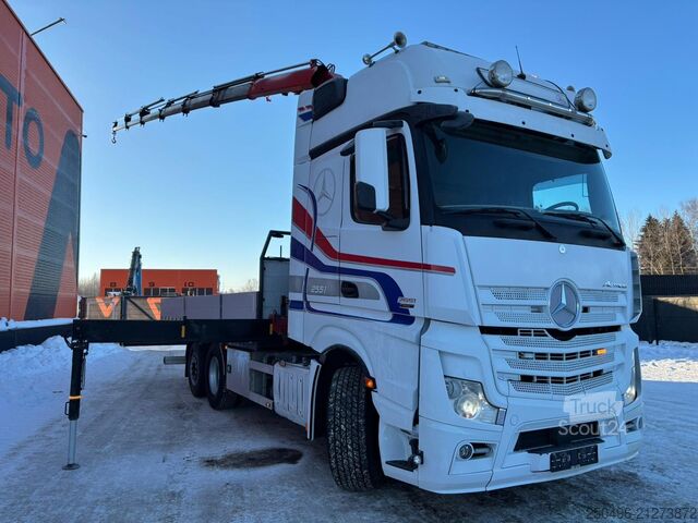Открытое тело Mercedes-Benz Actros 2551 6x2 HMF 1920 YEAR 2020 ! / PLATFORM...