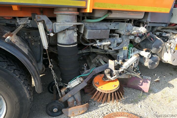 Gatusopmaskin SCANIA P 320 4x2, Scarab Fayat Group, 8m³, Klima, 62tkm