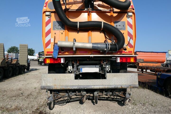 Gatusopmaskin SCANIA P 320 4x2, Scarab Fayat Group, 8m³, Klima, 62tkm