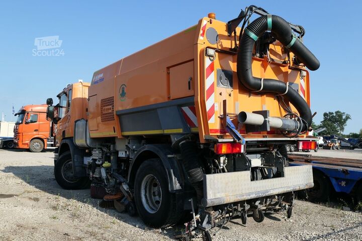 Gatusopmaskin SCANIA P 320 4x2, Scarab Fayat Group, 8m³, Klima, 62tkm