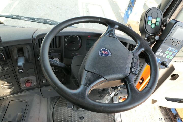 Gatusopmaskin SCANIA P 320 4x2, Scarab Fayat Group, 8m³, Klima, 62tkm