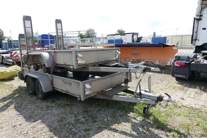 Nízkoložný přívěs HUMBAUR HS353718, Verzinkt, Tandem, Rampen, 2,7to. NL,