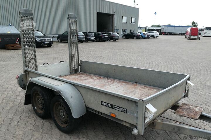 Nízkoložný přívěs HUMBAUR HS 253016, Verzinkt, Rampen, Tandem, 1,9to. NL