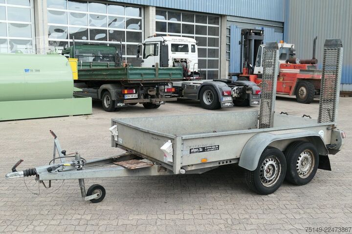 Lavtloader trailer HUMBAUR HS 253016, Verzinkt, Rampen, Tandem, 1,9to. NL