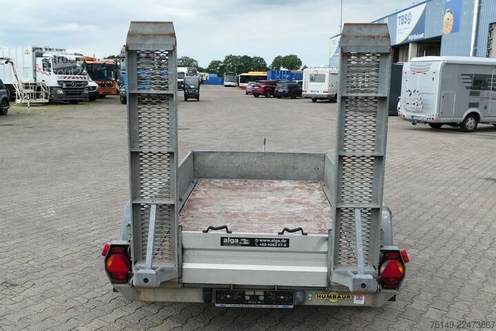 Lavtloader trailer HUMBAUR HS 253016, Verzinkt, Rampen, Tandem, 1,9to. NL