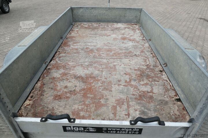 Lavtloader trailer HUMBAUR HS 253016, Verzinkt, Rampen, Tandem, 1,9to. NL