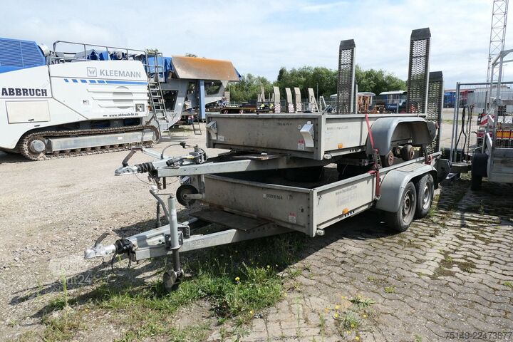 Přívěs na auto HUMBAUR HS 253016, Tieflader, Rampen, Tandem, 1,9to. NL