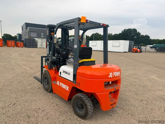 Empilhadeira frontal  JQ Power CPCD25 / 2.5T Diesel / Sideshift / 2026