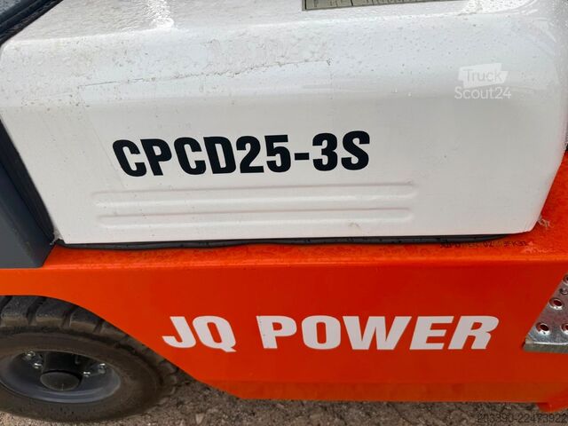 Empilhadeira frontal  JQ Power CPCD25 / 2.5T Diesel / Sideshift / 2026