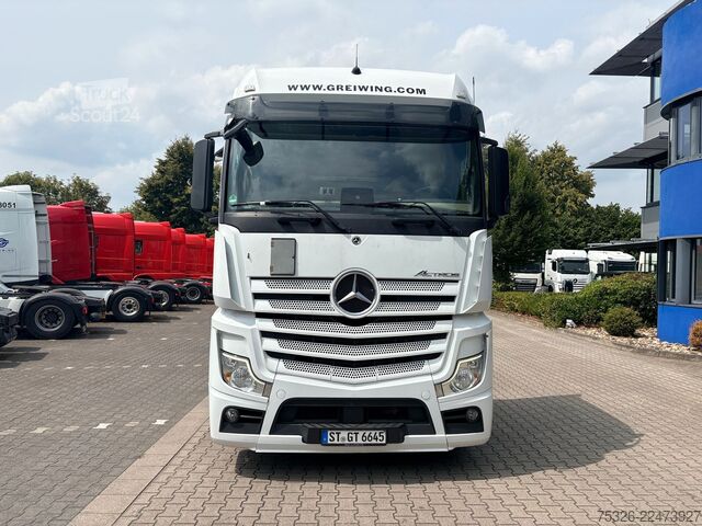 Veszélyes anyagokat szállító teherautó MERCEDES-BENZ 1845 LS 4x2, Bigspace, PTO, ADR, Retarder
