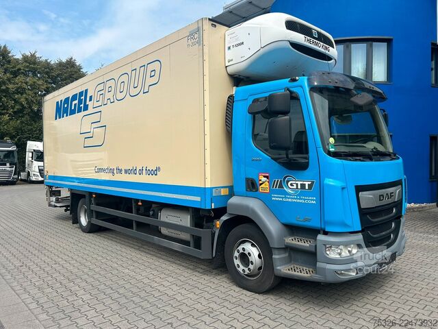 Šaldytuvas sunkvežimis DAF LF 290 FA 16 to. Monotemp. TK T1200, blau