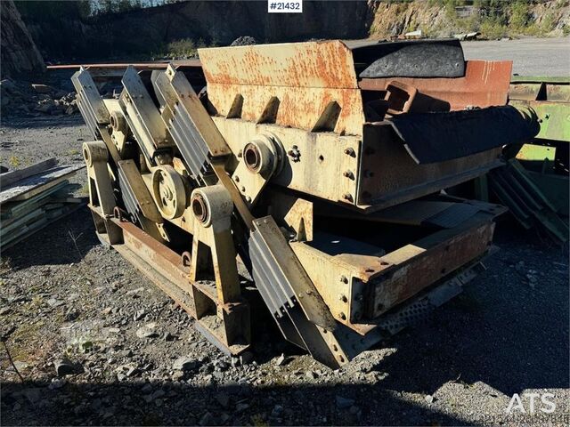 Eleme tesisi  Ludwig Binder Linear quarry sieve.