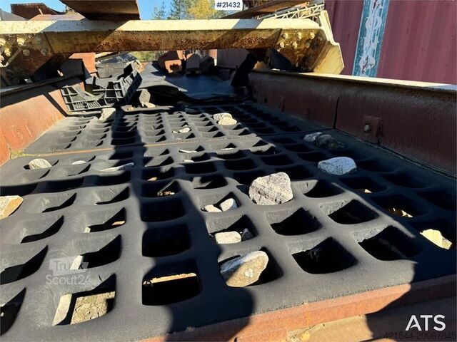 Μονάδα διαλογής  Ludwig Binder Linear quarry sieve.