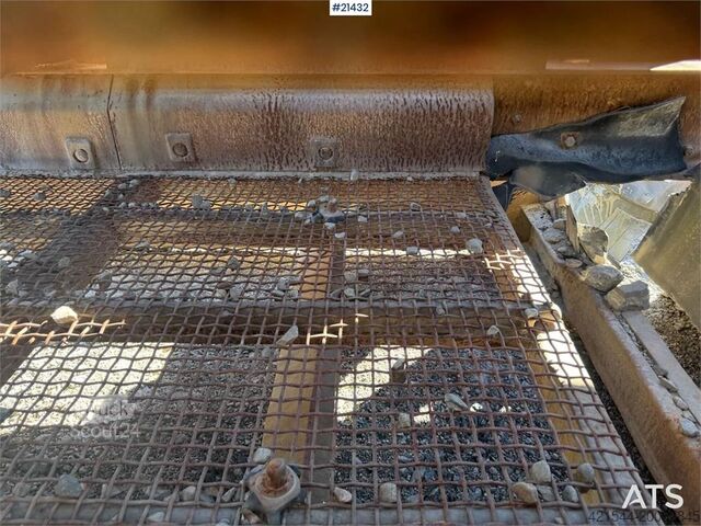 Eleme tesisi  Ludwig Binder Linear quarry sieve.