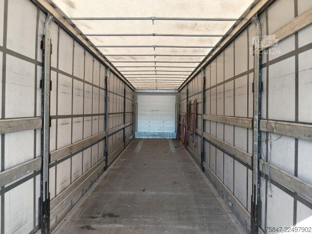 Semi-reboque aberto com lona Schmitz Cargobull SCS 24/L-13.62 EB Liftachse